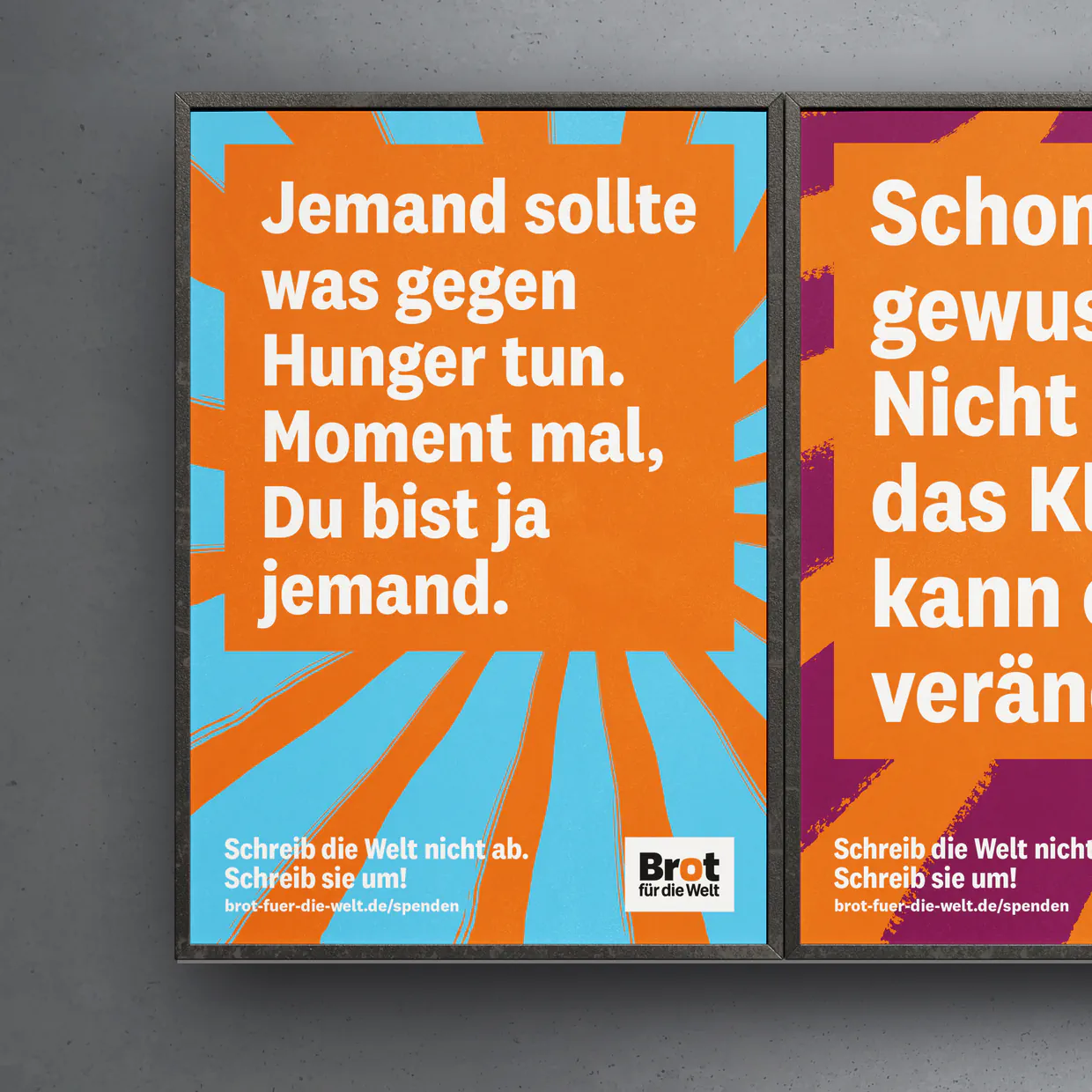 Brot für die Welt – Reinzeichnung und Druckvorstufe in Berlin: Fachpublikationen, Broschüren, Außenwerbung und EPUB