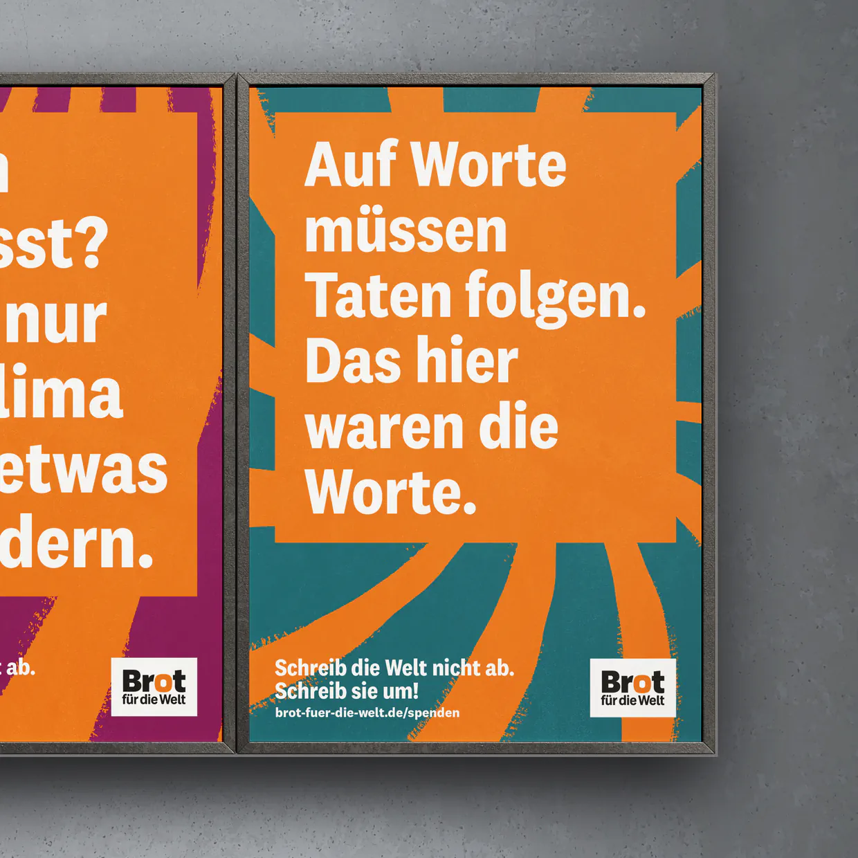 Brot für die Welt – Reinzeichnung und Druckvorstufe in Berlin: Fachpublikationen, Broschüren, Außenwerbung und EPUB