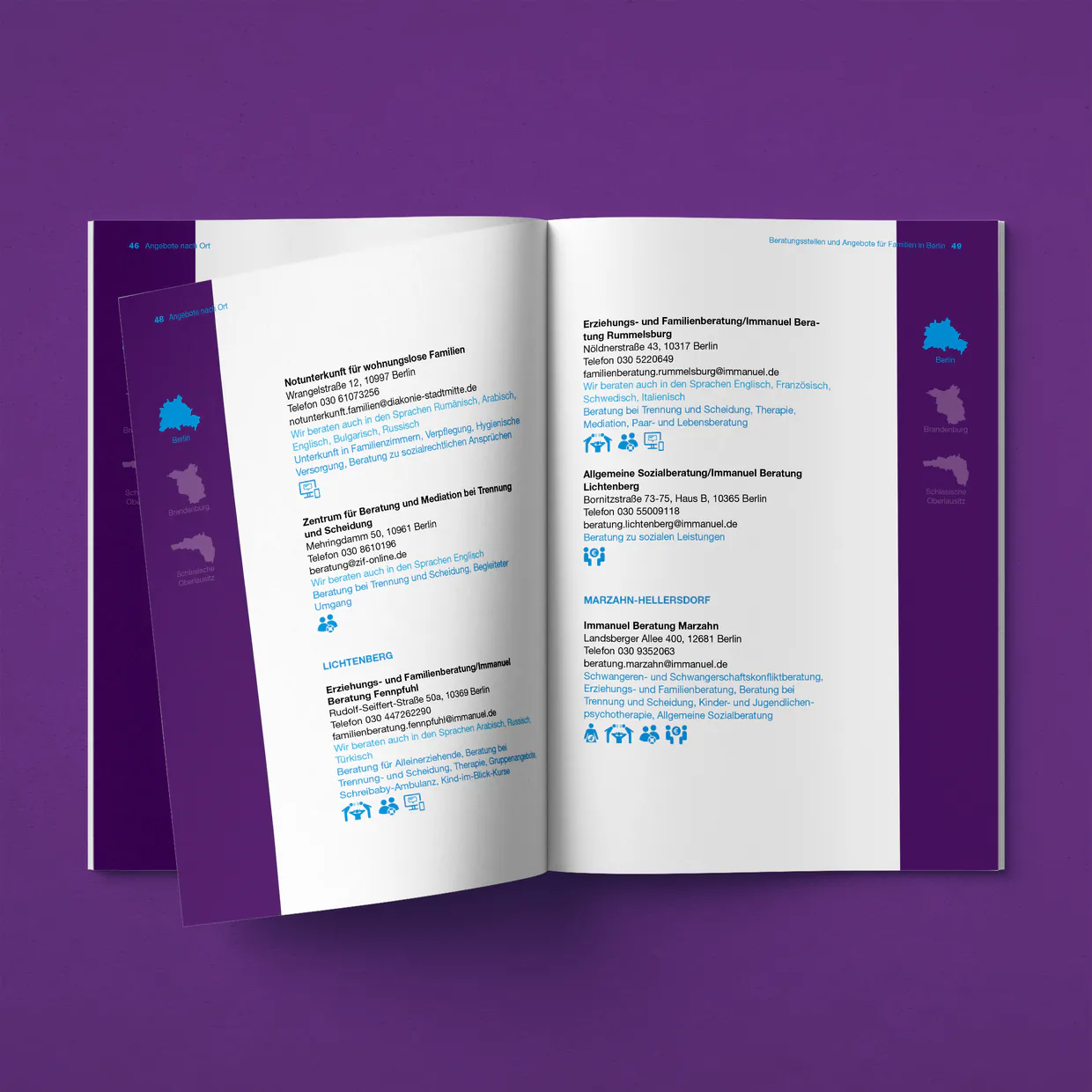 Diakonisches Werk Berlin-Brandenburg-schlesische Oberlausitz e.V. – Layout, Satz, Reinzeichnung, Druckvorbereitung, Erstellung einer barrierefreien PDF/UA-Datei