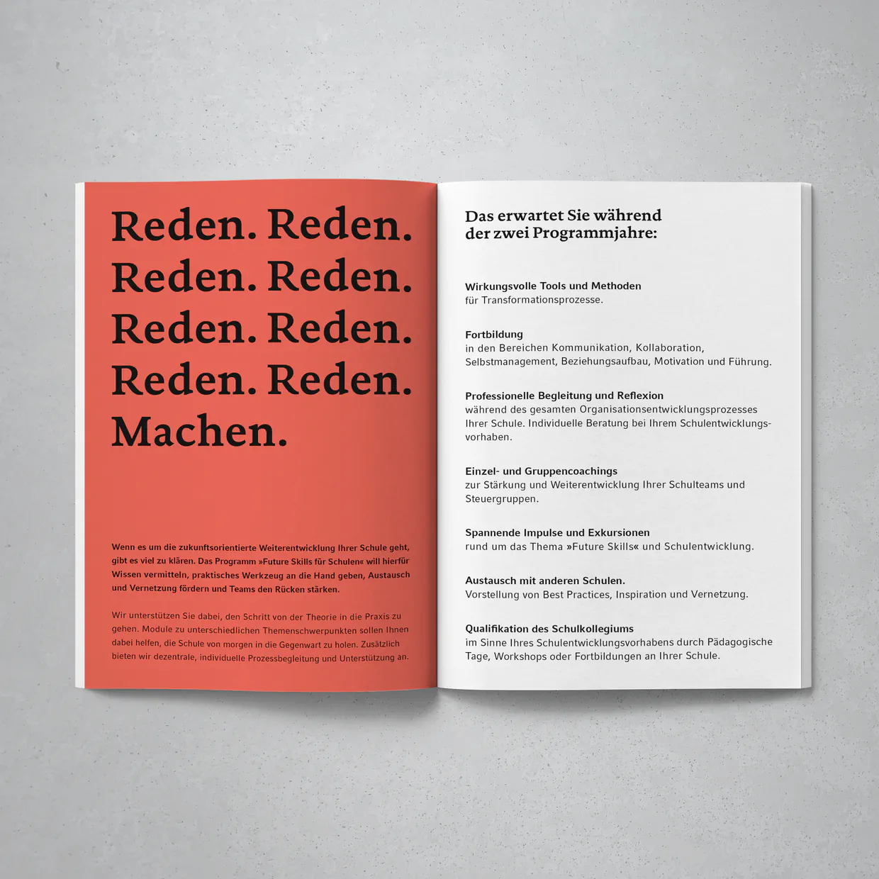kellerundlieder.de, Stiftung Polytechnische Gesellschaft – Broschüre, Reinzeichnung, Berlin