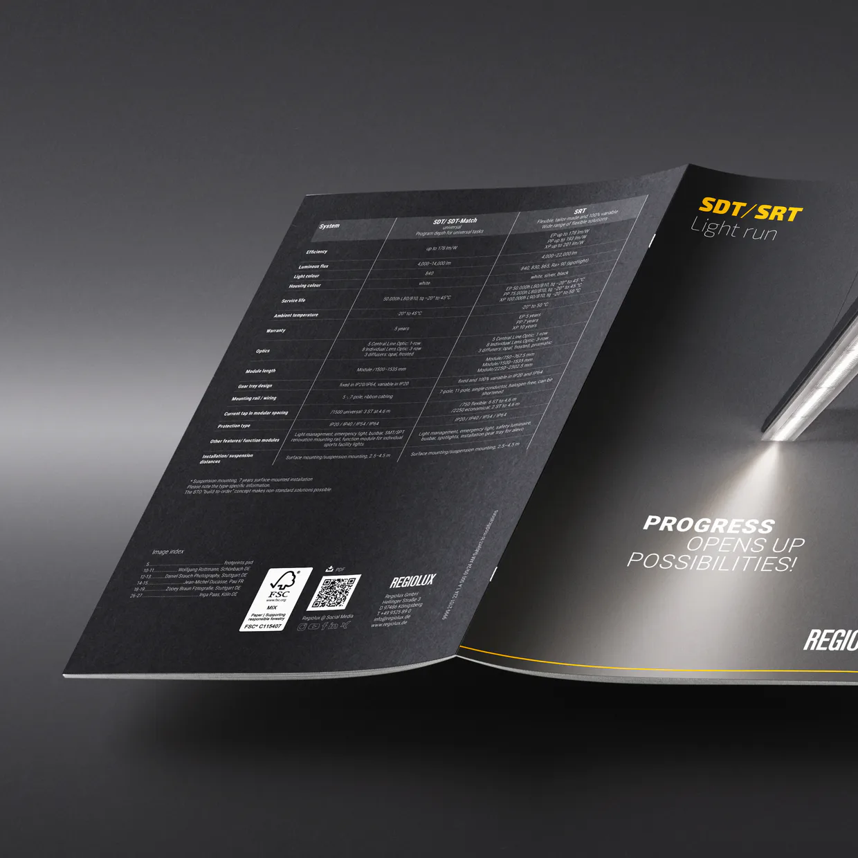 Regiolux GmbH – Produktkatalog, Informationsblatt, Broschüre