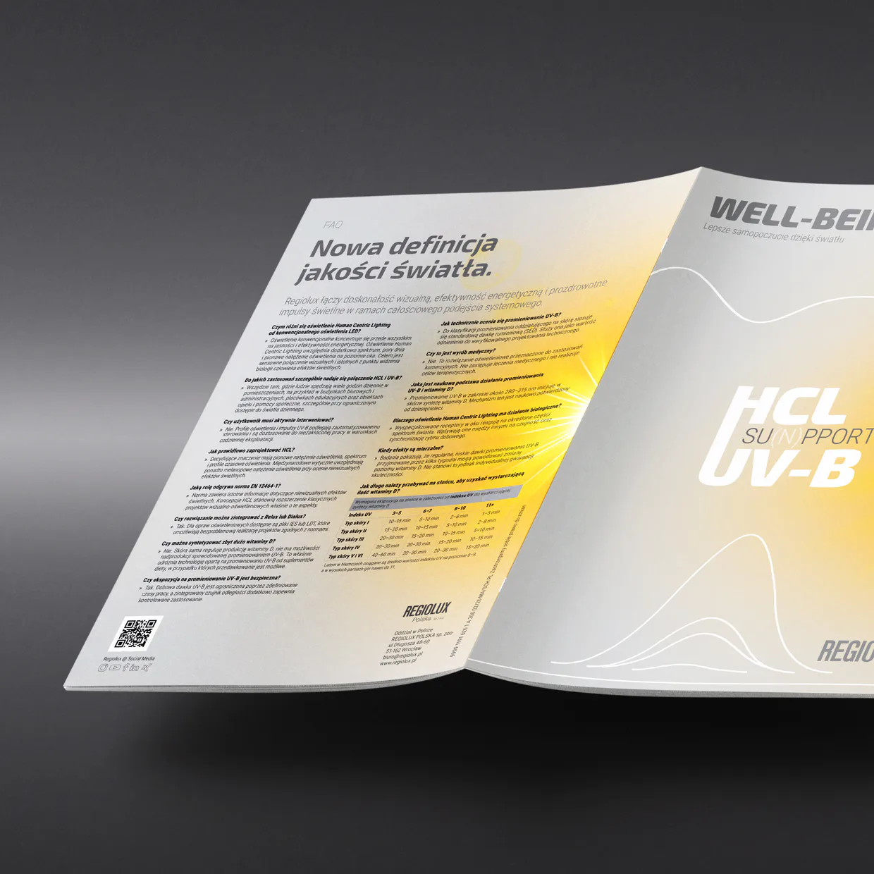 Regiolux GmbH – Produktkatalog, Informationsblatt, Broschüre