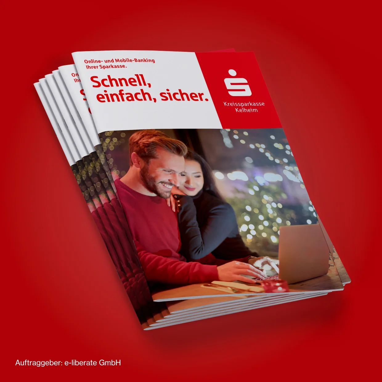 e-liberate GmbH, Kreissparkasse Kelheim – prepress artwork and BFSG-compliant PDF/UA creation, media designer Berlin