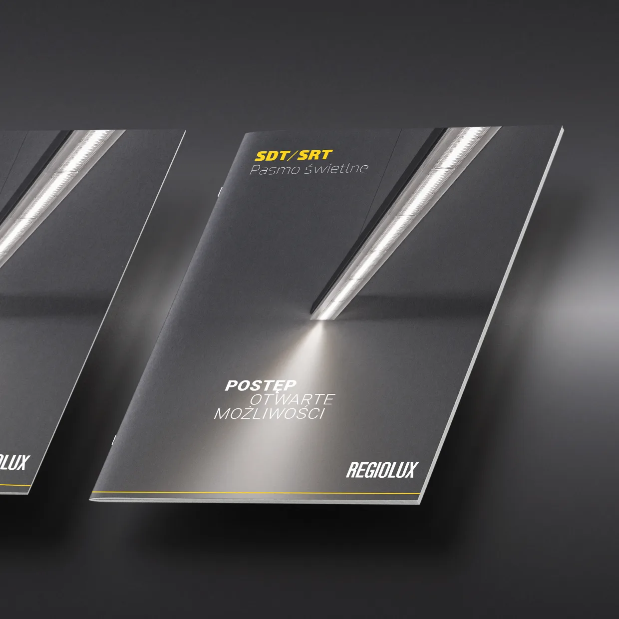 Regiolux GmbH – prepress artwork of multilingual brochures and information sheets, prepress for offset printing, Berlin